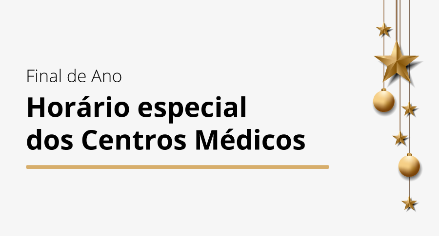 Informamos que, em decorrência das comemorações de Natal e Ano Novo, não haverá atendimento nos Centros Médicos no período de 23/12/24 a 05/01/25. Caso necessite de atendimento médico nesse período, dirija-se aos serviços de pronto atendimento da Rede IGESP, nas unidades: Hospital IGESP Paulista (Hospital Geral Adulto) Hospital IGESP Santana (Pronto Atendimento Adulto e Pediátrico) Hospital IGESP Litoral (Hospital Geral Adulto e Pediátrico) Durante esse período, o Centro Médico Sede, localizado na Av. Tabatinguera, 294, em São Paulo, funcionará em sistema de plantão para consultas agendadas e coletas ambulatoriais nos dias 26 e 27/12/2024 e 02 e 03/01/2025, das 07h às 17h. Para mais informações sobre a rede de atendimento, consulte o App Trasmontano Associado ou a área logada do site trasmontano.com.br.