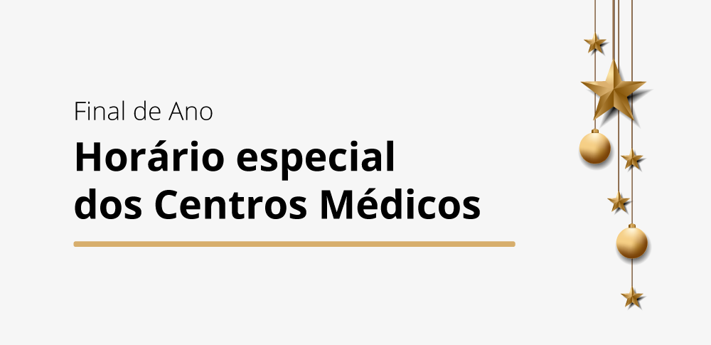 Informamos que, em decorrência das comemorações de Natal e Ano Novo, não haverá atendimento nos Centros Médicos no período de 23/12/24 a 05/01/25. Caso necessite de atendimento médico nesse período, dirija-se aos serviços de pronto atendimento da Rede IGESP, nas unidades: Hospital IGESP Paulista (Hospital Geral Adulto) Hospital IGESP Santana (Pronto Atendimento Adulto e Pediátrico) Hospital IGESP Litoral (Hospital Geral Adulto e Pediátrico) Durante esse período, o Centro Médico Sede, localizado na Av. Tabatinguera, 294, em São Paulo, funcionará em sistema de plantão para consultas agendadas e coletas ambulatoriais nos dias 26 e 27/12/2024 e 02 e 03/01/2025, das 07h às 17h. Para mais informações sobre a rede de atendimento, consulte o App Trasmontano Associado ou a área logada do site trasmontano.com.br.